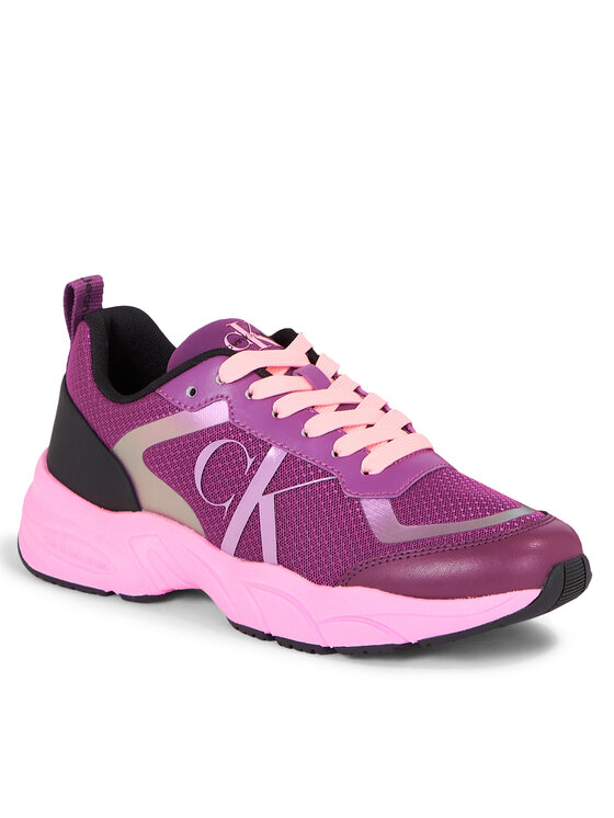 Calvin Klein Jeans Sneakers Retro Tennis Hyper Mesh Wn YW0YW01141 Rose Modivo