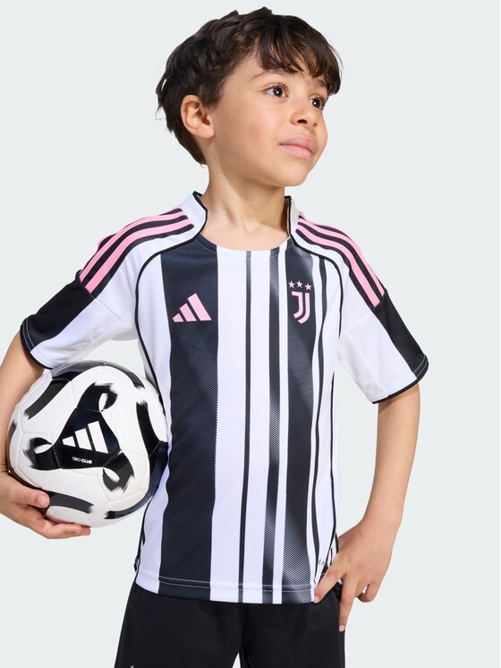 adidas adidas Komplet sportowy Juventus 25/26 Home Mini Kit Kids Biały Regular Fit