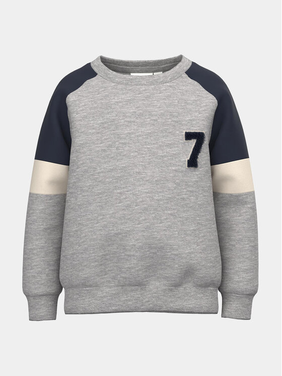 NAME IT Mikina 13220045 Sivá Regular Fit