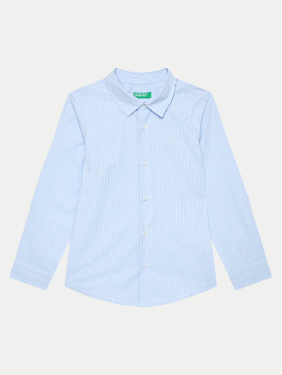United Colors Of Benetton Košeľa 5DGXCQ00T Modrá Regular Fit