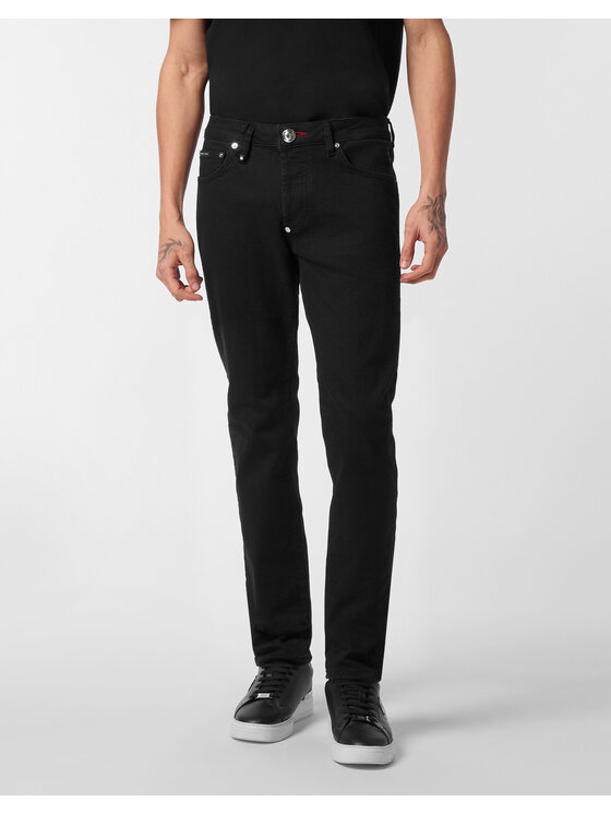 PHILIPP PLEIN PHILIPP PLEIN Jeansy 24463 Czarny Regular Fit