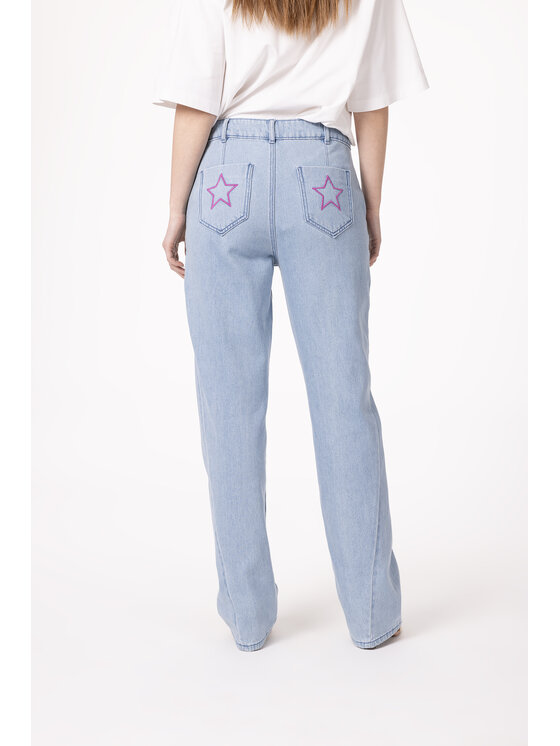 LAURELLA LAURELLA Džínsy 3UL019 Modrá Regular Fit