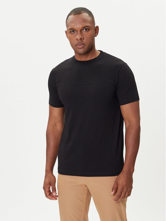 KARL LAGERFELD KARL LAGERFELD T-shirt 755036 554225 Crna Regular Fit