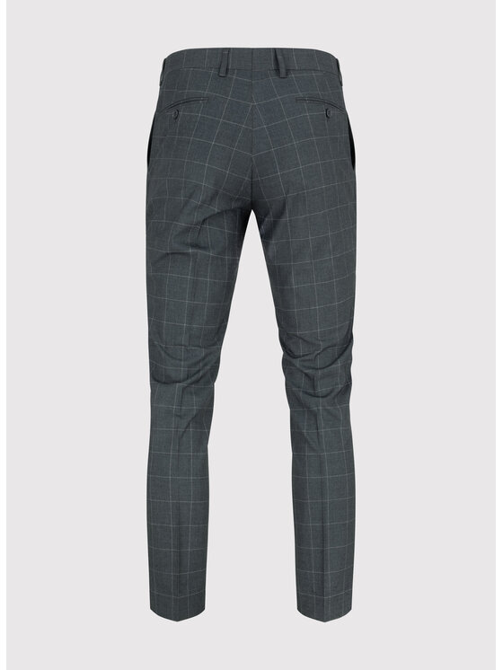 Pako Lorente Pako Lorente Spodnie garniturowe P24SF-6G-023 Szary Slim Fit