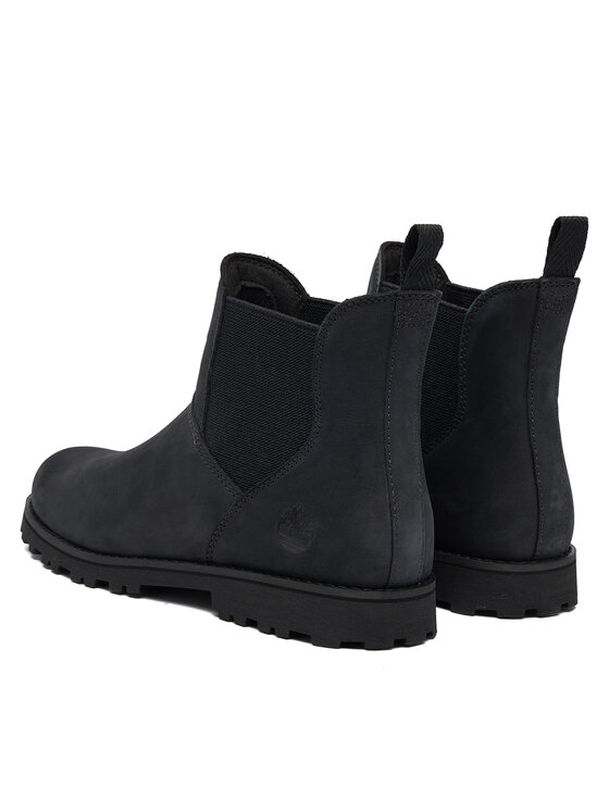 Timberland Timberland Kotníková obuv s elastickým prvkem Asphalt Trail Chls TB0A27MD0151 Černá