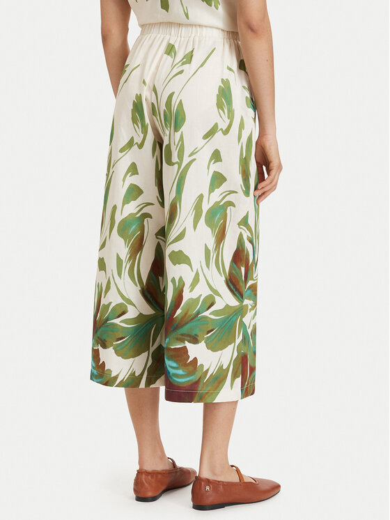 ACCESS FASHION ACCESS FASHION Culottes nohavice 63-5070-0250 Krémová Wide Leg