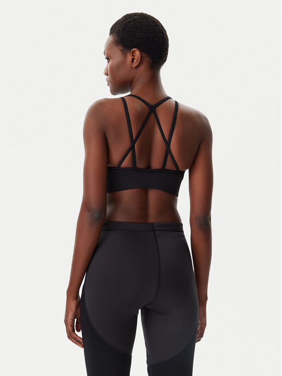 adidas by Stella McCartney adidas by Stella McCartney Спортивний бюстгальтер Stella McCartney TrueStrength IW6373 Чорний Slim Fit