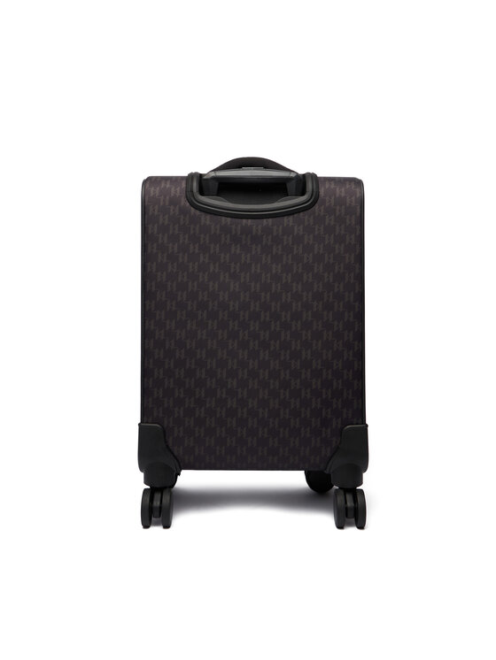 KARL LAGERFELD KARL LAGERFELD Kofer za kabinu Ikon Monogram B1W30253 Smeđa