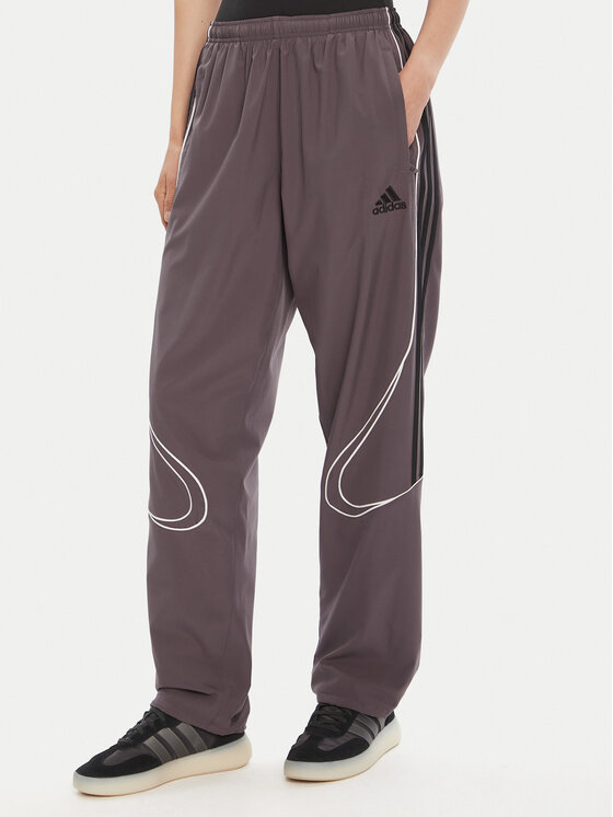 adidas Spodnie dresowe Teamgeist adicolor JW5870 Szary Loose Fit