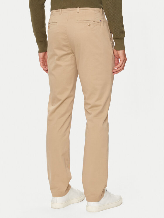 Tommy Hilfiger Tommy Hilfiger Čino bikses Denton MW0MW37873 Bēšs Slim Fit