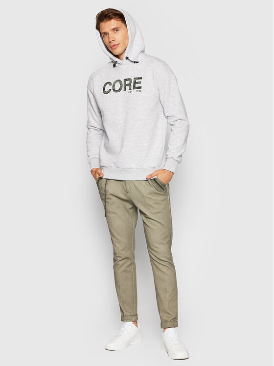 Felpa Thad 12193653 Grigio Relaxed Fit