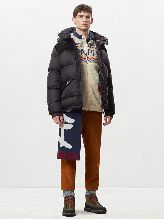 Napapijri Napapijri Winterjacke Antero N0YKC4 Schwarz Regular Fit