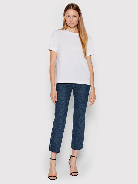 7 For All Mankind 7 For All Mankind Traperice Logan Stovepipe JSSLC100UC Tamnoplava Relaxed Fit