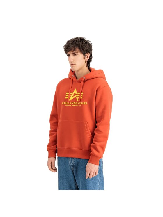 Alpha Industries Alpha Industries Bluza AI.178312 Pomarańczowy Regular Fit