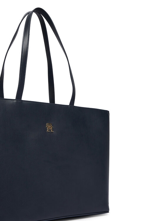 Tommy Hilfiger Tommy Hilfiger Torebka Im Latam Corp Tote AW0AW17322 Granatowy