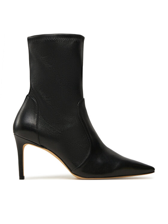 Stuart Weitzman Stuart Weitzman Polokozačky Stuart 85 Str Bootie SB657 Černá