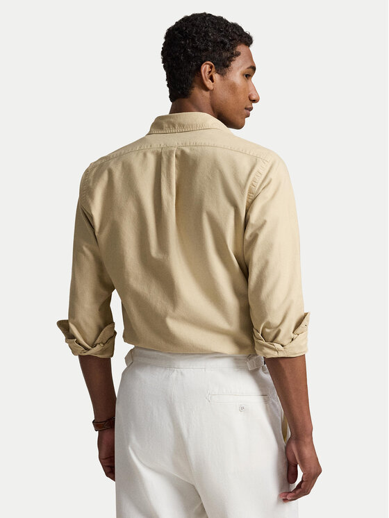 Polo Ralph Lauren Polo Ralph Lauren Košulja 710805564515 Svijetlo bež Regular Fit