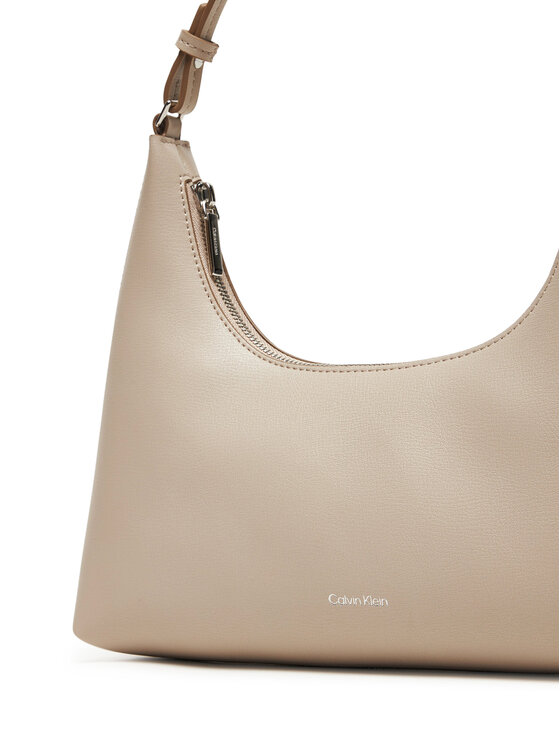 Calvin Klein Calvin Klein Rankinė Foil Logo Conv Shou?Lder Bag LV04F3272G Smėlio