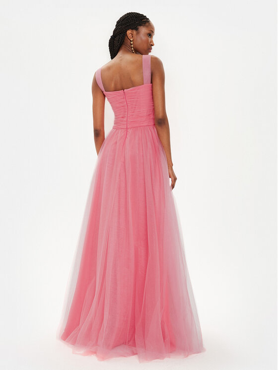 Fracomina Fracomina Abendkleid FQ24SD3022W52901 Rosa Regular Fit