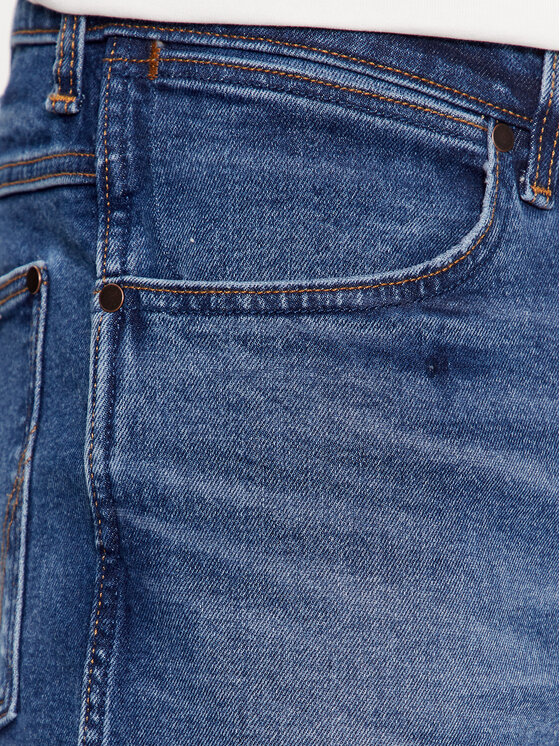 Wrangler Wrangler Jeansy River 112341401 Niebieski Tapered Leg