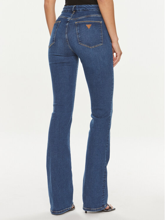 Guess Guess Jeans W4GA58 D5BR0 Dunkelblau Bootcut Fit