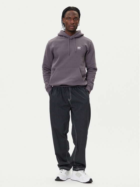 adidas adidas Pulóver Trefoil Essentials JW1063 Szürke Regular Fit