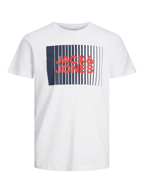 Jack&Jones Jack&Jones T-shirt Corp 12233999 Bijela Standard Fit