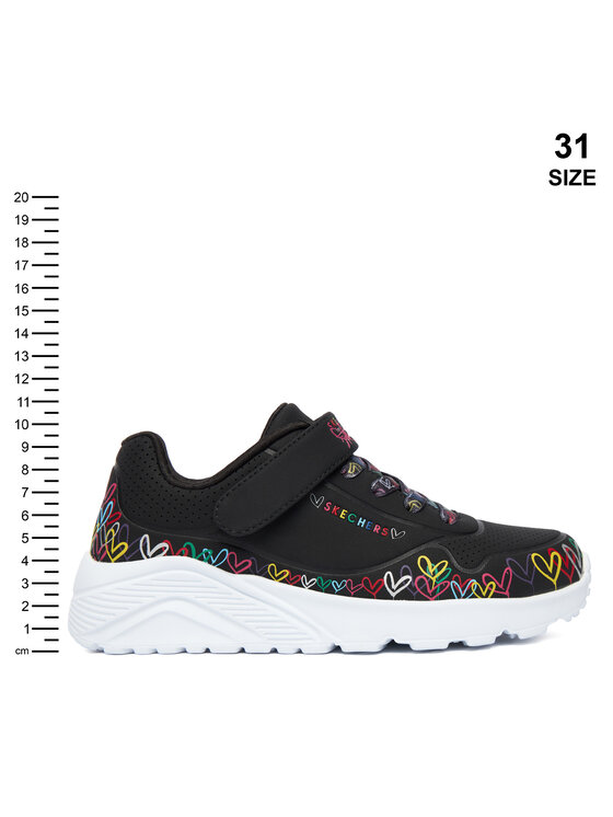 Skechers Skechers Sneakersy Uno Lite 314091L BKMT Čierna
