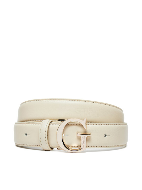 Guess Guess Dámský pásek Vikky BW9118 P4230 Écru
