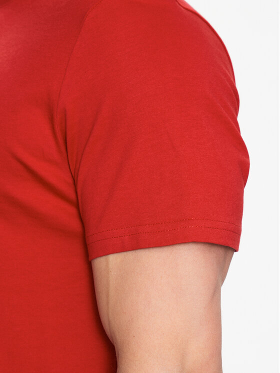 4F 4F T-särk 4FSS23TTSHM539 Punane Regular Fit