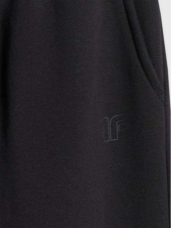 4F 4F Pantaloni da tuta 4FJRMM00TTROM1823-20S Nero Regular Fit