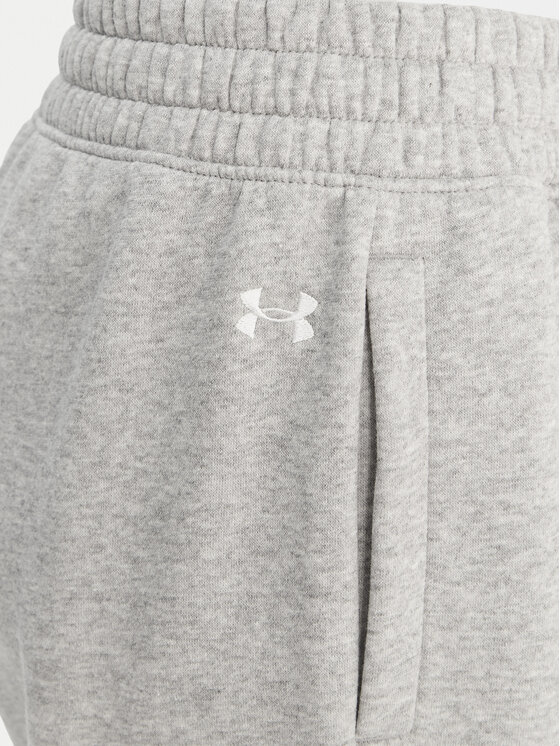 Under Armour Under Armour Spodnji del trenirke Rival Fleece Script 6012293 Siva Loose Fit