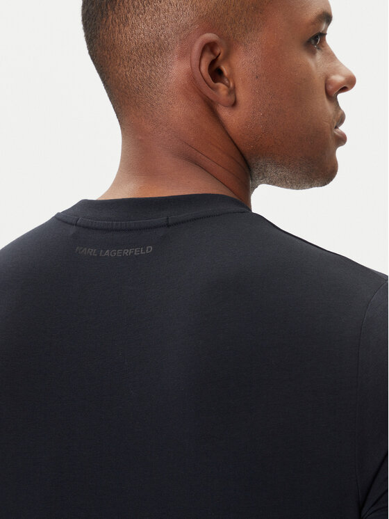 KARL LAGERFELD KARL LAGERFELD T-shirt 755032 554221 Tamnoplava Regular Fit