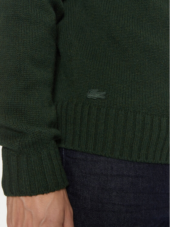 Lacoste Lacoste Pulover AH3145 Zelena Classic Fit