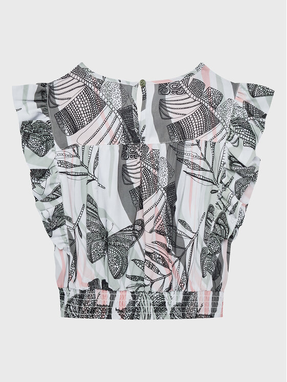 Guess Guess Блуза J3GH03 WFBN0 Зелен Regular Fit