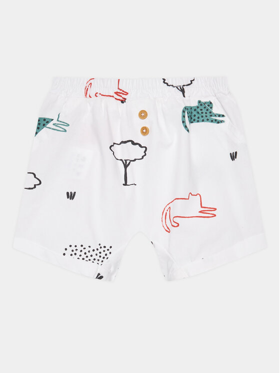 United Colors Of Benetton Pantalon scurți din material 484WA900E Colorat Regular Fit