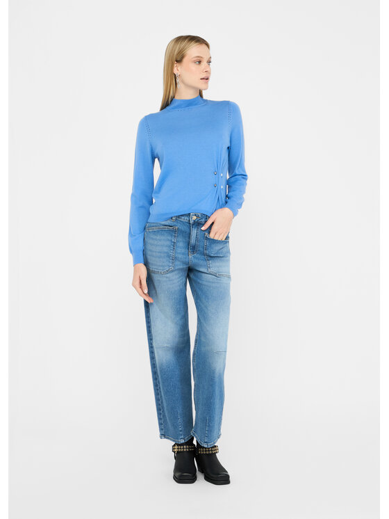 Liu Jo Liu Jo Maglione CF5041MA82OX0713 Celeste Regular Fit