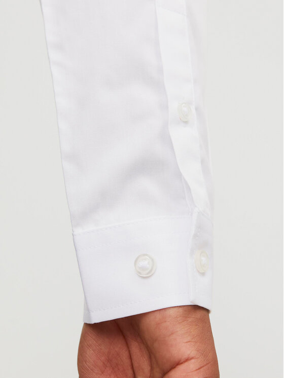 Jack&Jones Junior Jack&Jones Junior Πουκάμισο Joe 12252680 Λευκό Regular Fit