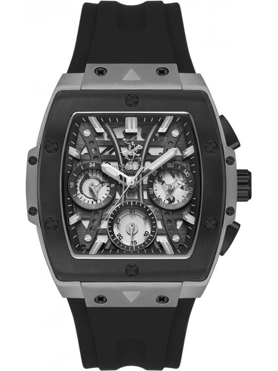 Beverly Hills Polo Club Beverly Hills Polo Club Zegarek BP3628X.651 Czarny
