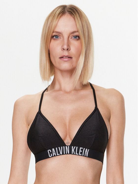 Calvin Klein Swimwear Spodnji del bikini KW0KW02016 Črna
