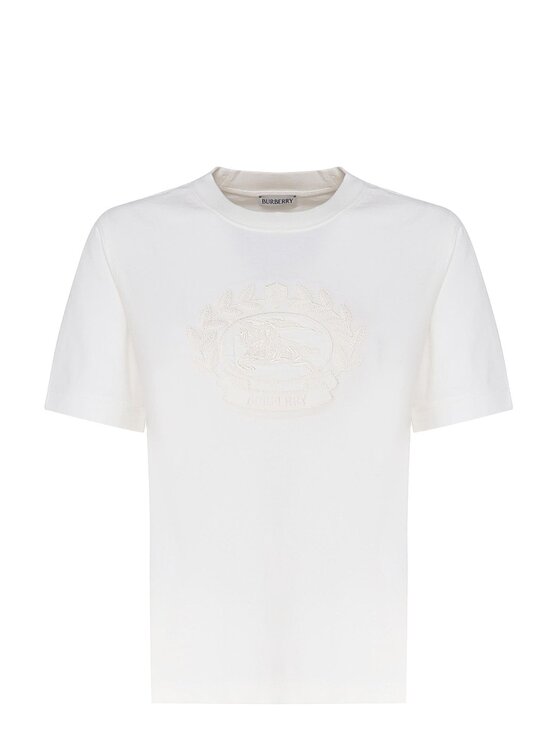 Burberry Burberry T-shirt 809365 Bianco Regular Fit