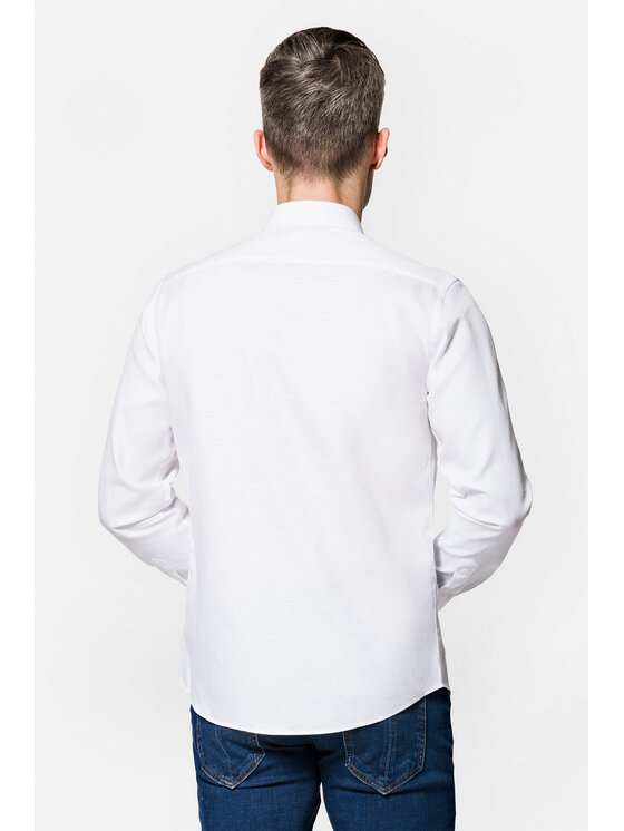 Lancerto Lancerto Koszula Ciara KO073222000020 Biały Slim Fit