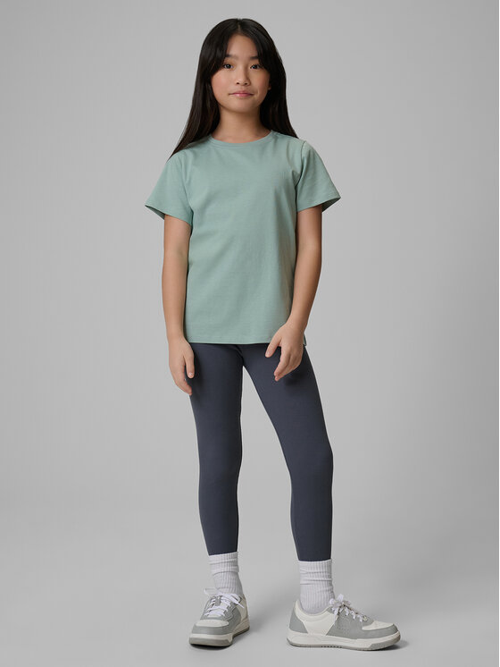 4F 4F T-Shirt BASIC+ Tyrkysová Regular Fit