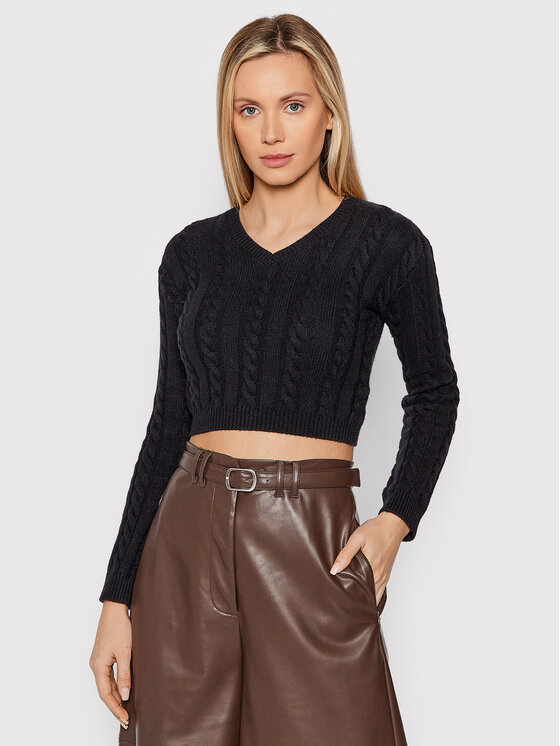 Maglione Dora W1BR43 Z2WJ0 Nero Regular Fit