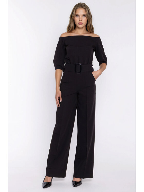 NIFE NIFE Overal KM48 Černá Tailored Fit