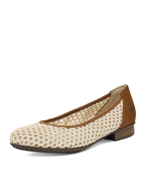 Rieker Rieker Ballerinas CEO-51960-60 Hellbeige