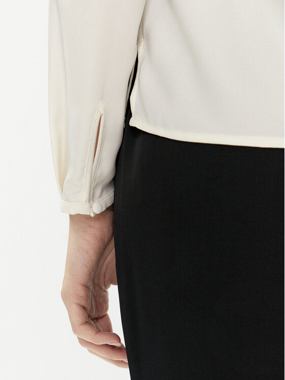 Calvin Klein Calvin Klein Bluse K20K207075 Écru Regular Fit