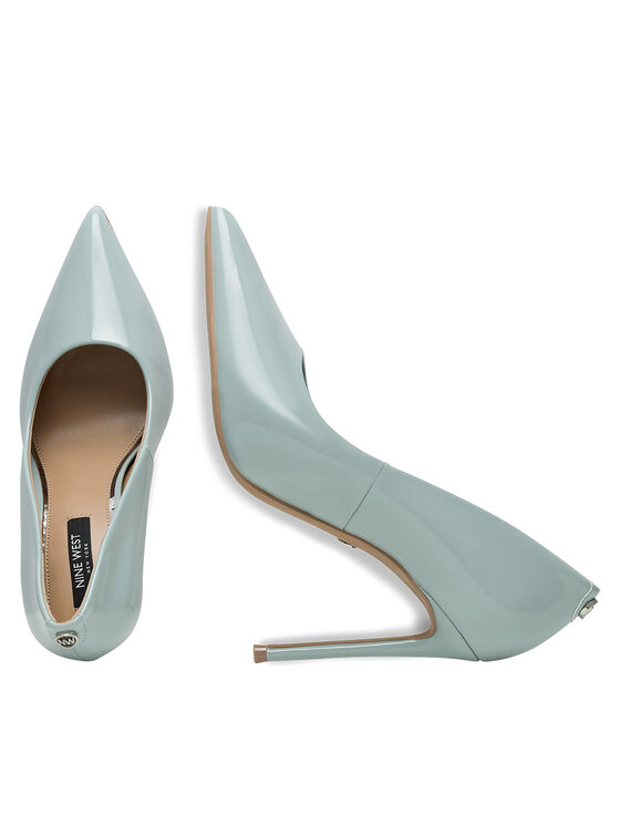 Nine West Nine West Pantofi cu toc subțire WFA2676-1 Verde