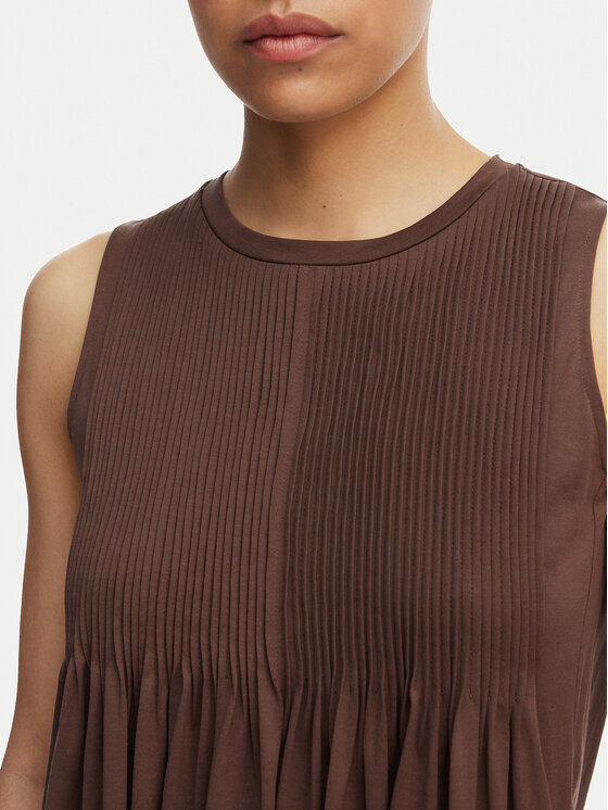 Weekend Max Mara Weekend Max Mara Kleid für den Alltag Ricordo 2615621022 Braun Regular Fit