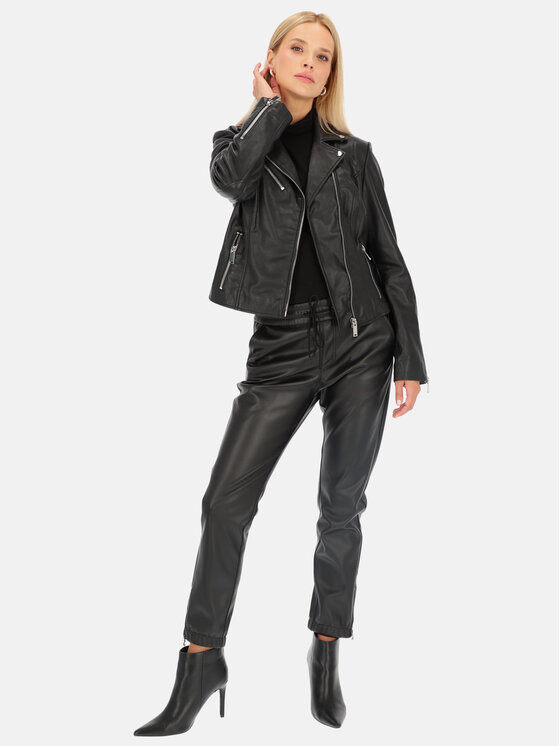 Rino&Pelle Rino&Pelle Ramoneska Ghost Czarny Slim Fit